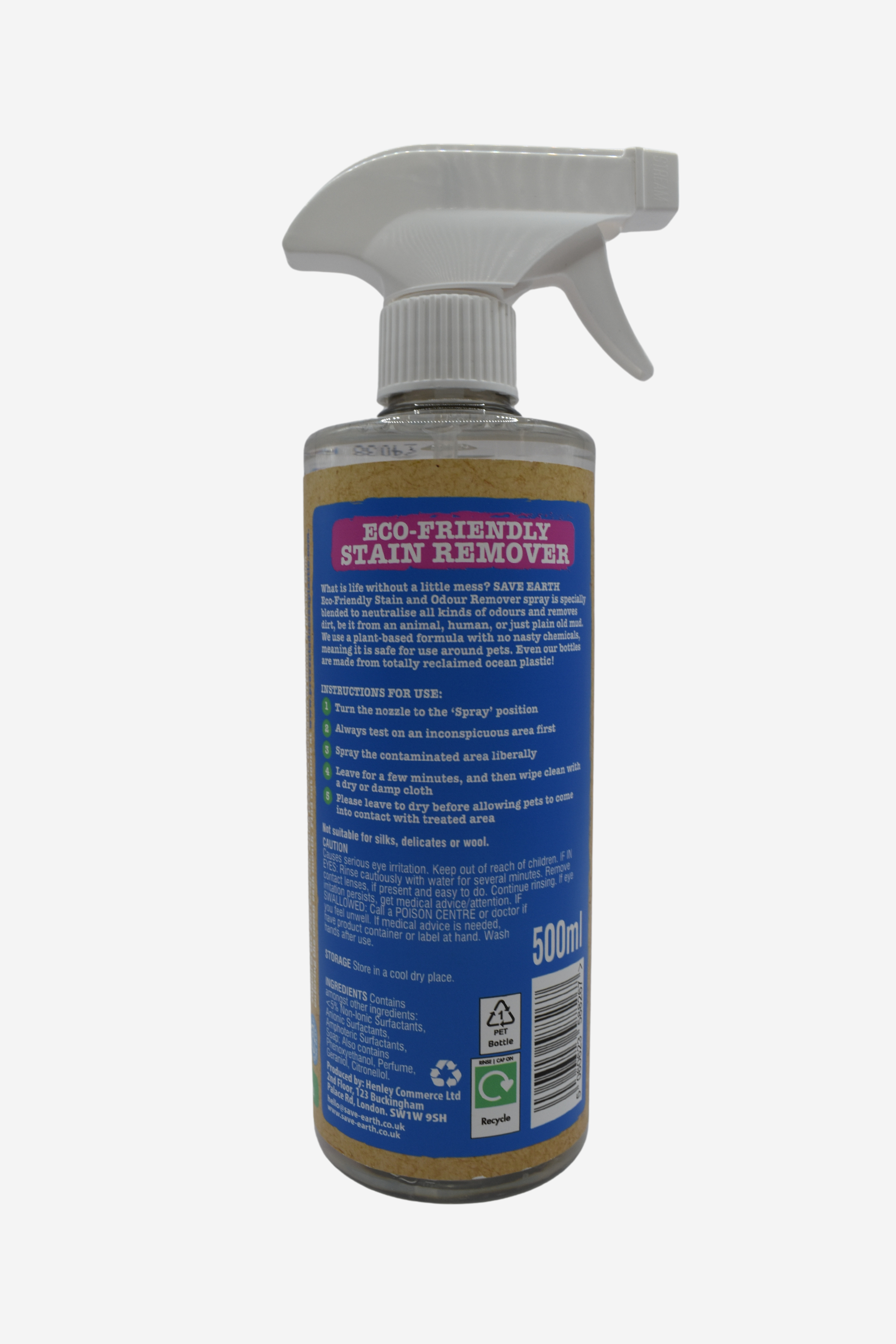 SAVE EARTH Eco-Friendly Stain and Odour Remover