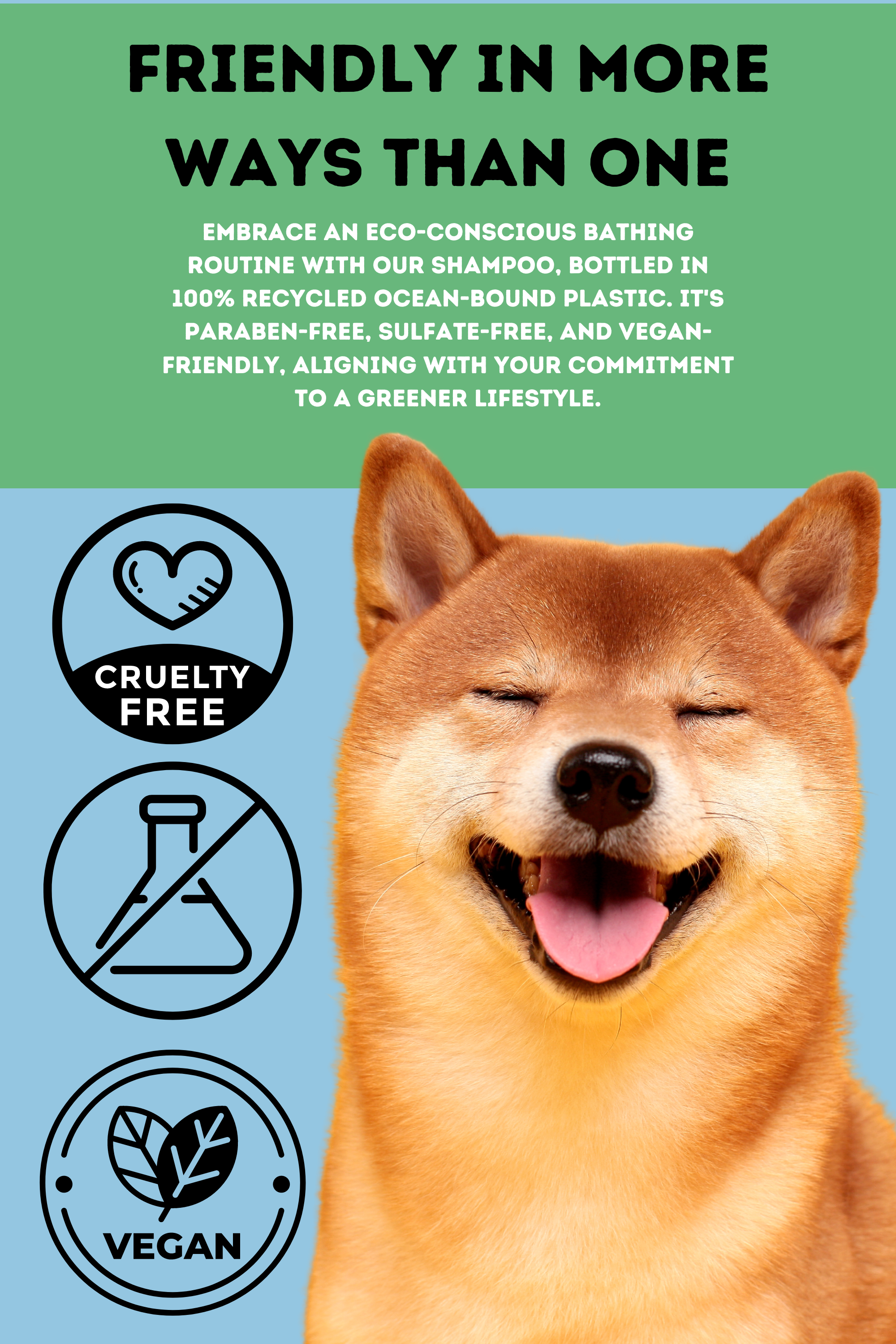 SAVE EARTH Eco-Friendly Pet Shampoo