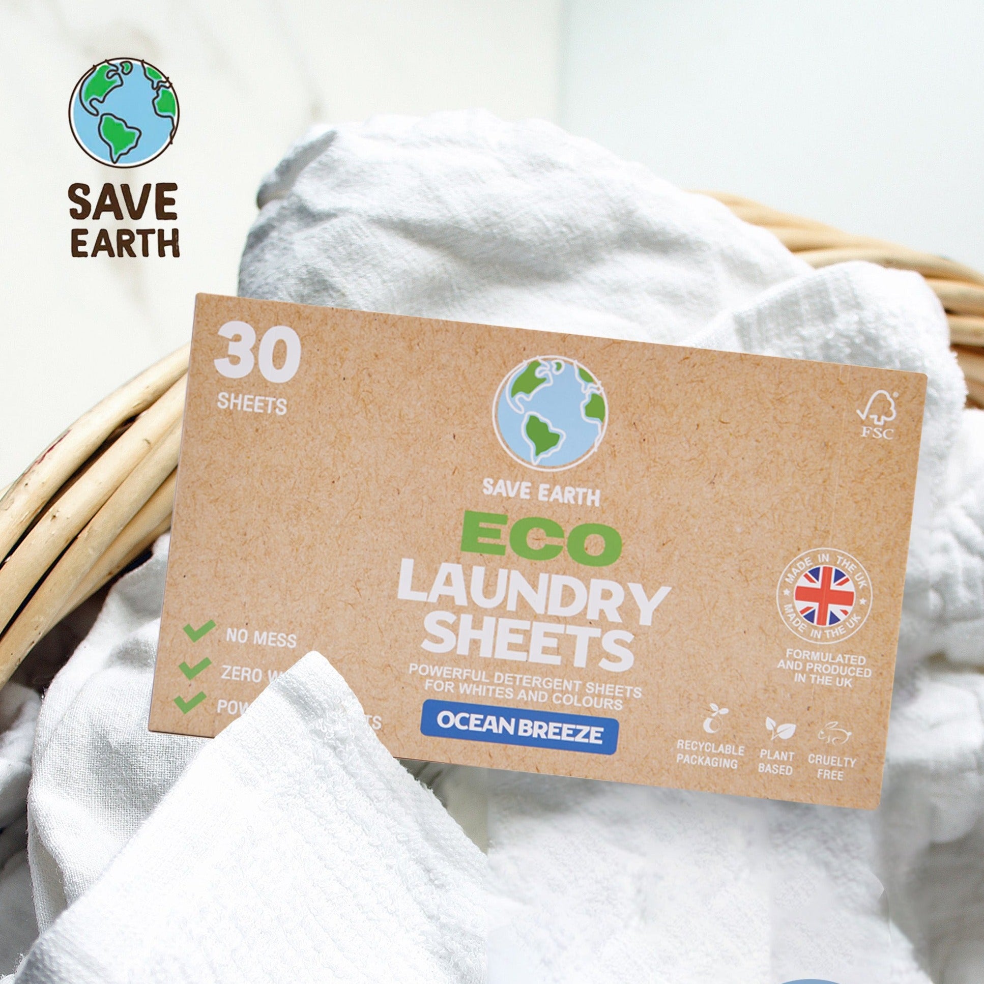 Ocean Breeze Eco Laundry Sheets