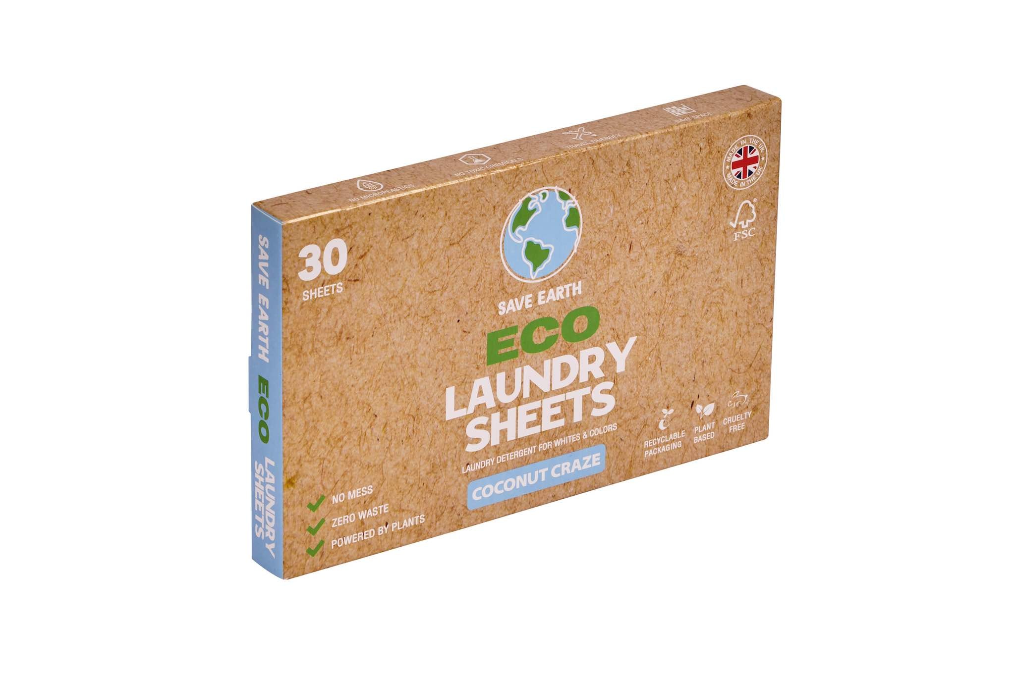 Coconut Craze Eco Laundry Sheets