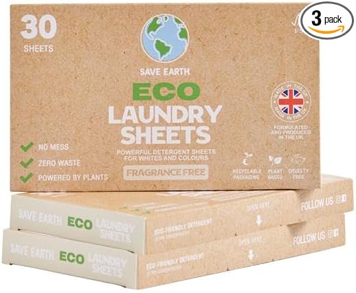 Fragrance Free Eco Laundry Sheets - 3-Pack (Multi-Saver)