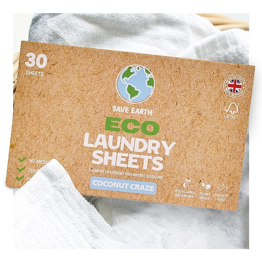 Coconut Craze Eco Laundry Sheets