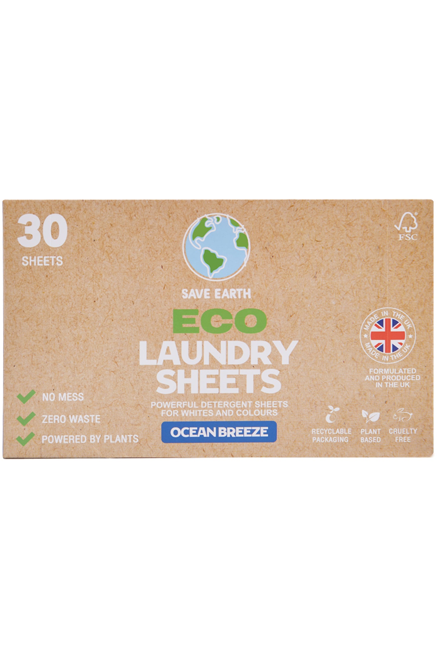 Ocean Breeze Eco Laundry Sheets